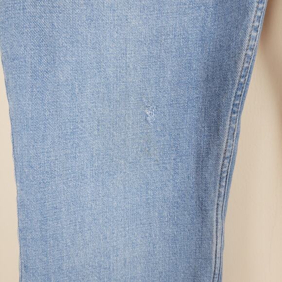 Abercrombie & Fitch Jeans 29 8R 90s Slim Straight Ultra High Rise Criss Cross - Picture 9 of 10